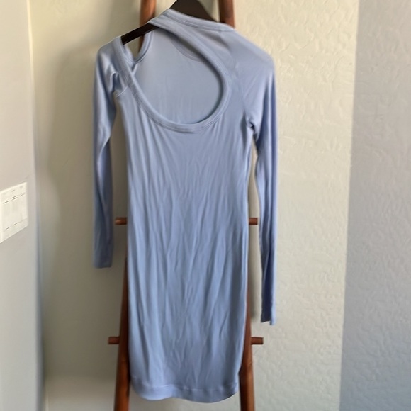 ALIX NYC Light Blue Cold Shoulder Dress - Picture 5 of 7